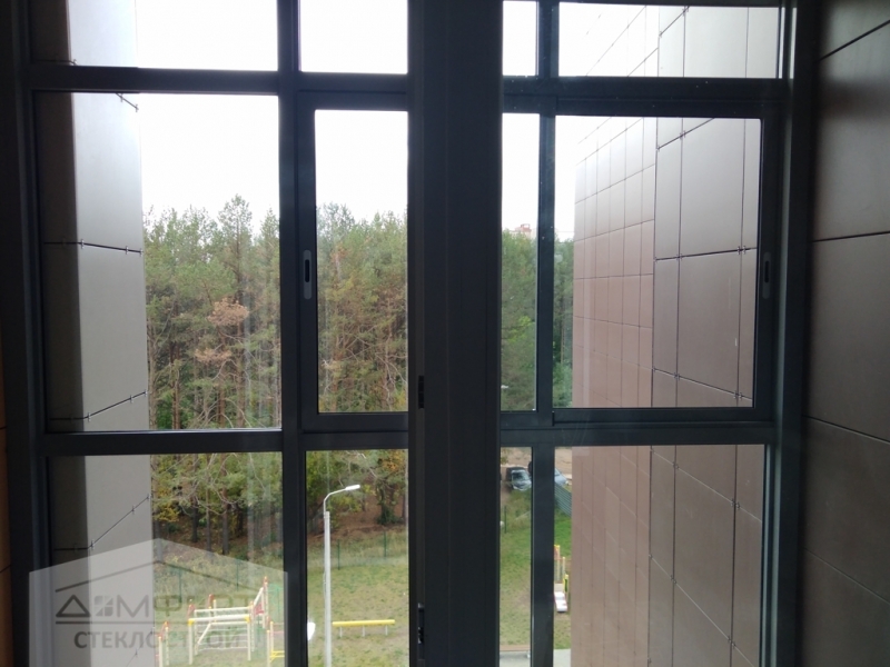 Раздвижные окна на лоджию Ижевск
