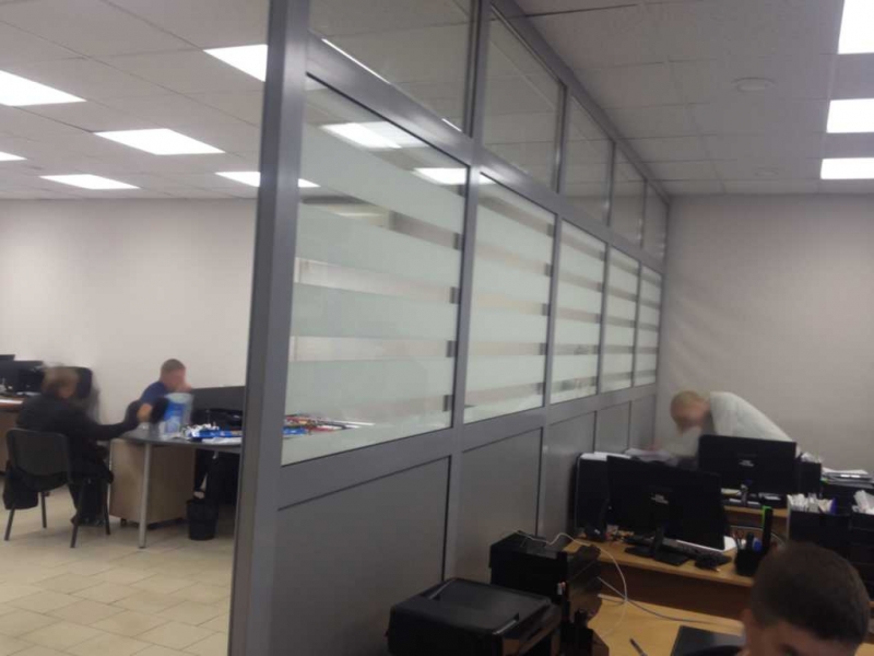 Перегородки в офис компании РТГ - Ижевск
